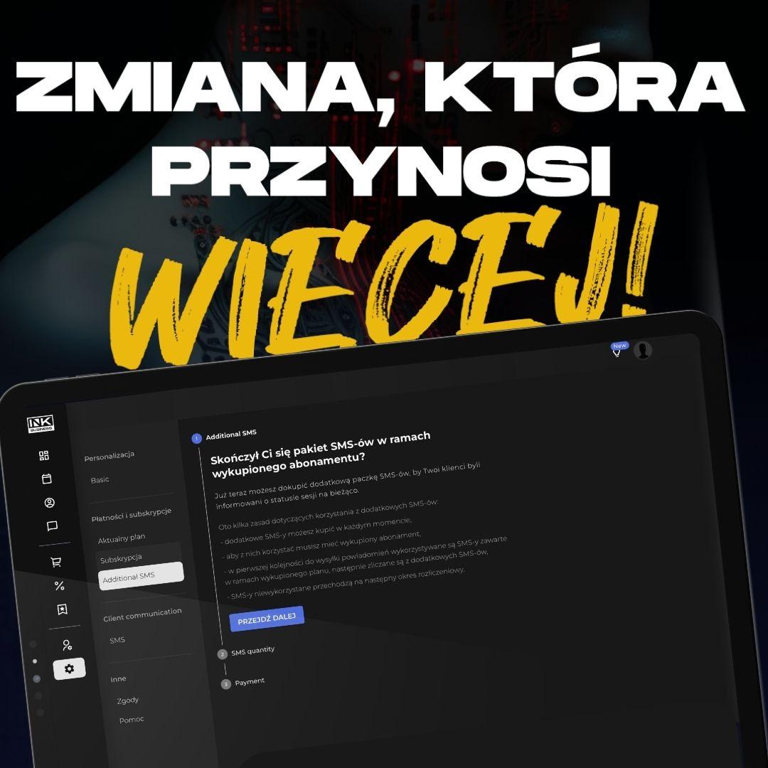 Nowości w INKbusiness: Zarządzanie SMSami i dodatkowe pakiety wiadomości