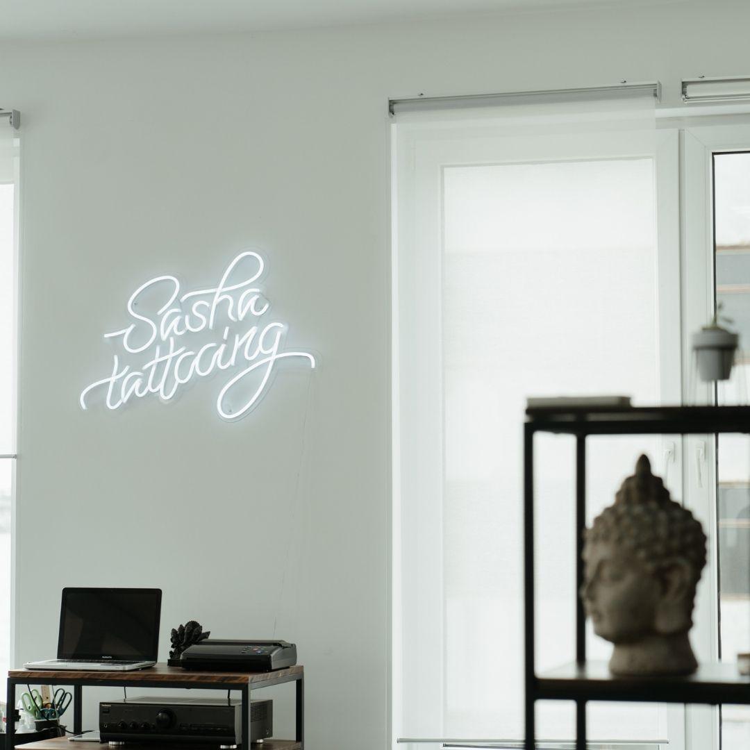Does a tattoo studio require visual (corporate) identification?